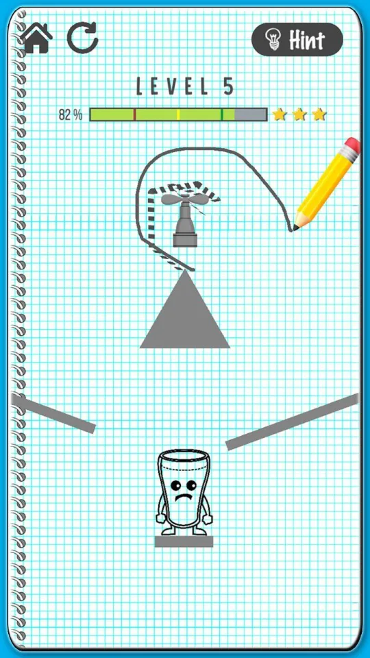 New Draw Water to Happy Glass 500 Levels — screenshot 3