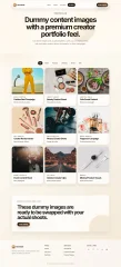 Nexa Studio Digital Creator Portfolio Template