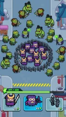 Alien Fight: Police vs Zombie