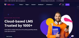 Online Learning School Template with Student, Teachers and Admin Dashboard