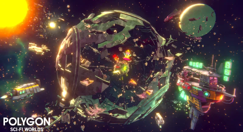 POLYGON - Sci-Fi Worlds Pack - Art by Synty — screenshot 2