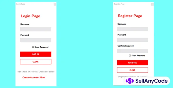 Login/Register System - Winform C# (with Database)