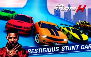 Car Stunts X - Unity Source Codes Game Templates Racing