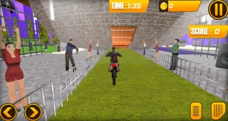 Well of Death Mega Stunt Bike Rider