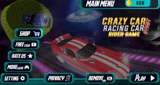 Crazy Car Stunt Racing Car Rider Game