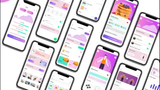 Fitness & Food Tracking Flutter Analytics App