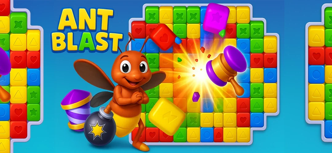 Ant Bomb: Match Blast Puzzles Game Source Code — screenshot 1