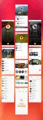 DeepSound Android - Mobile Sound & Music Sharing Platform Mobile Android Application