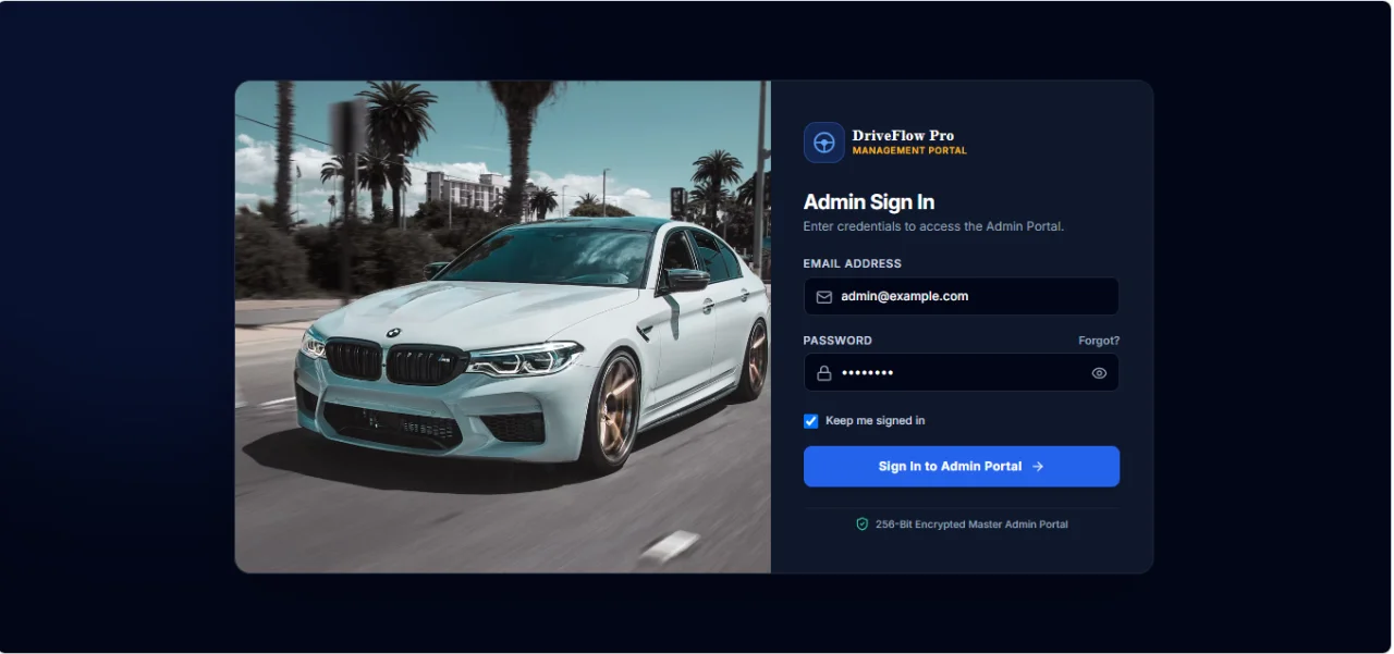 DriveFlow Pro - Driving School Management System — screenshot 1
