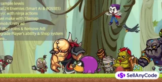 Ninja RIAN – Complete Unity Game