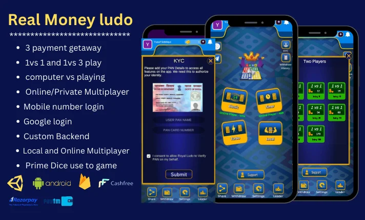Elite Ludo v8 Tournament Real Money Earning Node.js Android App with Admin Setup — screenshot 1