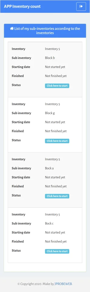InventoryCount - Complete Physical Inventory Count Management System — screenshot 3