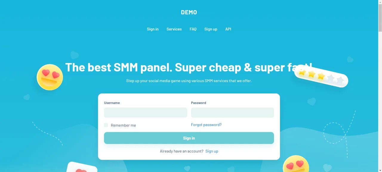LIKE SMM Panel with Multi Colour — screenshot 3