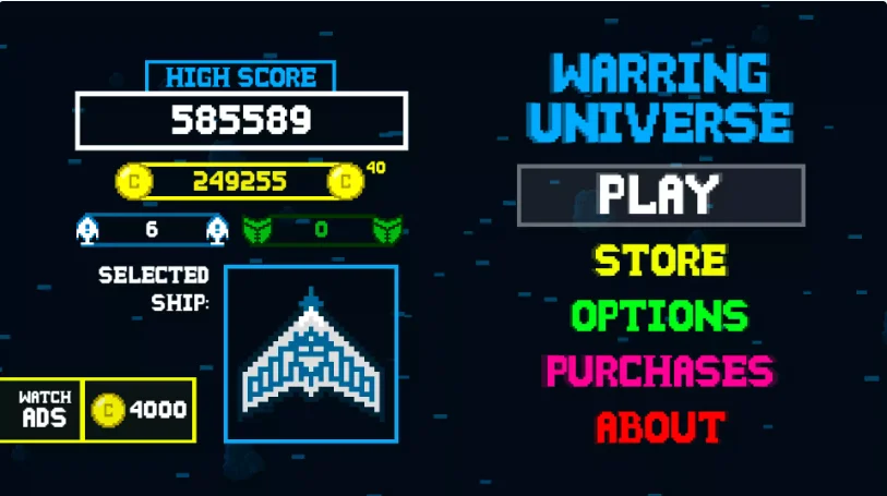 Warring Universe - Complete Game — screenshot 1