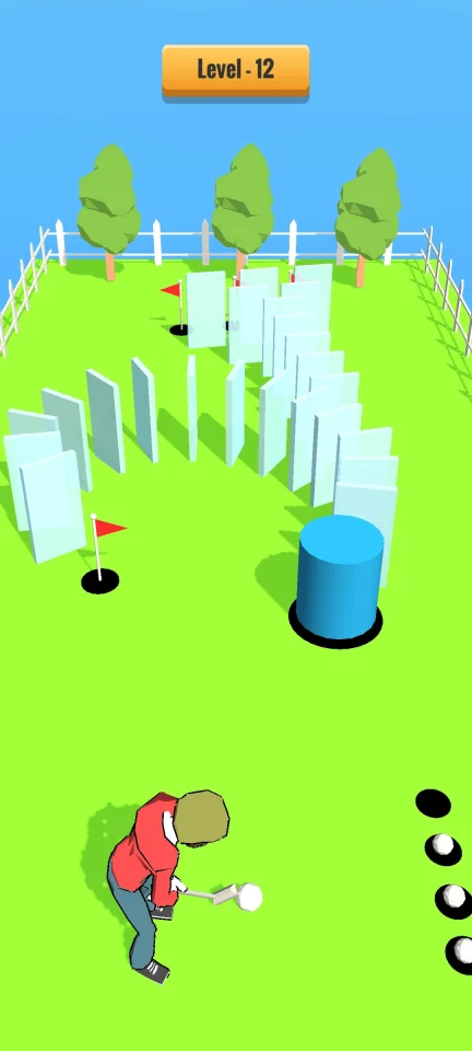 Golf vs Domino Challenge – Hypercasual Puzzle Game — screenshot 7