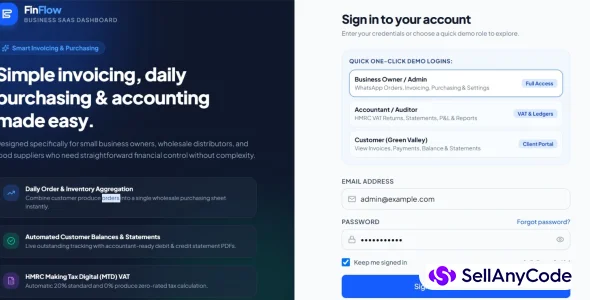 FinFlow Smart Invoicing System — cover