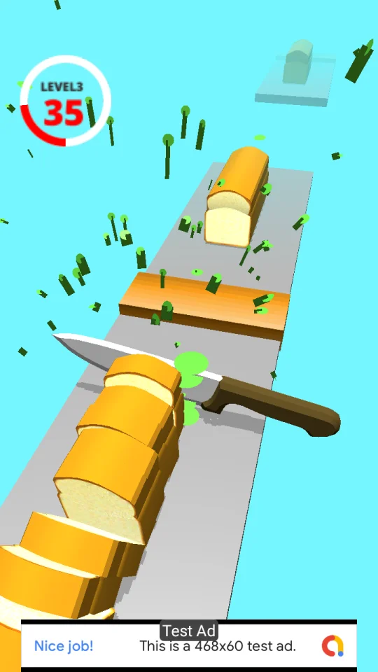 Perfect Slices Source Code (AdMob + Unity Ads) — screenshot 4