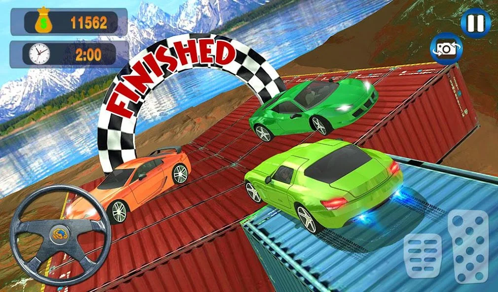 Ramp Car Games: GT Car Stunts - Unity — screenshot 2