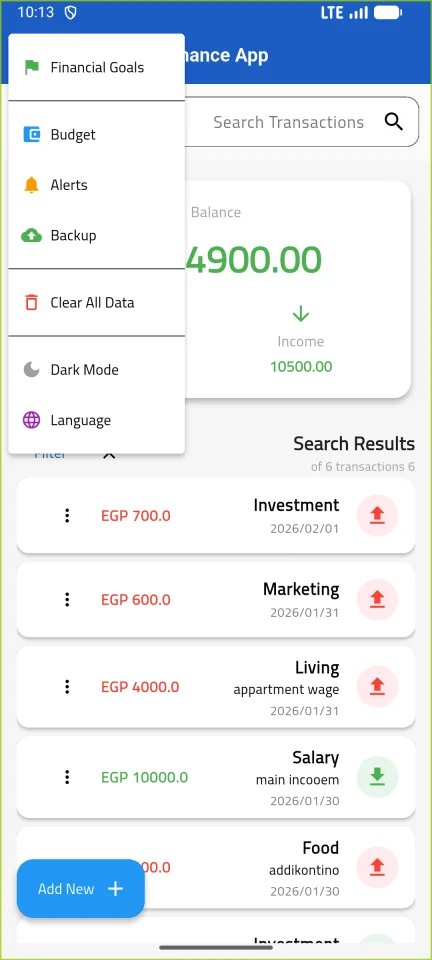 VaultFin Pro Flutter Finance App Template (Arabic + English) — screenshot 7