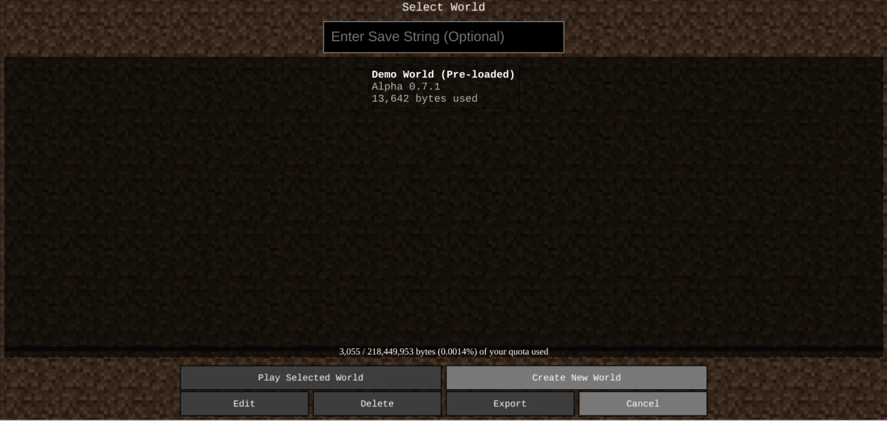 Simple Minecraft — screenshot 1