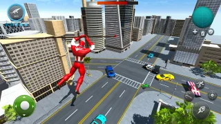 Spider Games Flying Super Hero