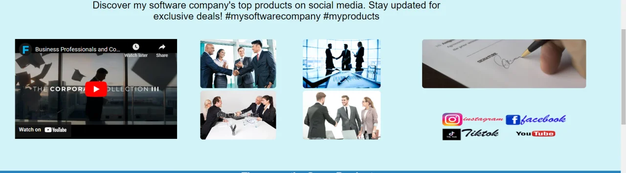 Web Profile — screenshot 4