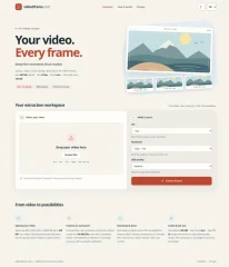 Frame Studio - PHP Laravel Video Frame Extractor with Docker