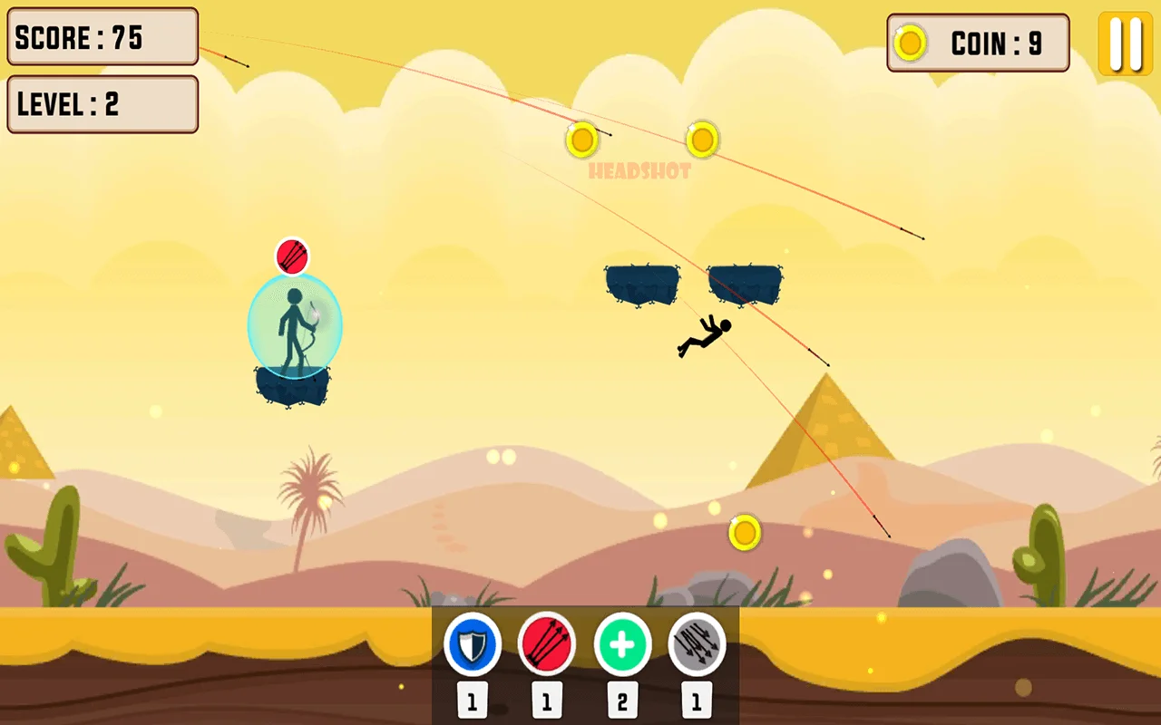 Archery Hit - Stickman Bow Fight — screenshot 4