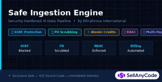 Safe Ingestion Engine Secure AI Data Pipeline with SSRF & PII Protection