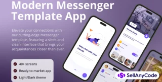 Modern Messenger App - Flutter Template App