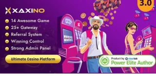 Xaxino Ultimate Casino Platform Earning Script