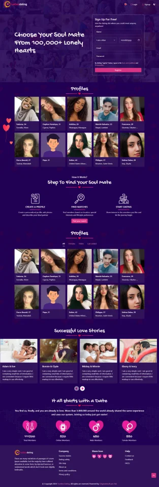 Match Making Website Script — screenshot 5