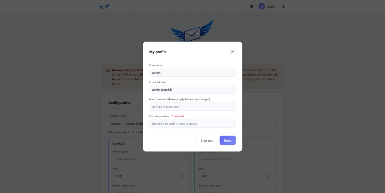 FlyINBOX — screenshot 3