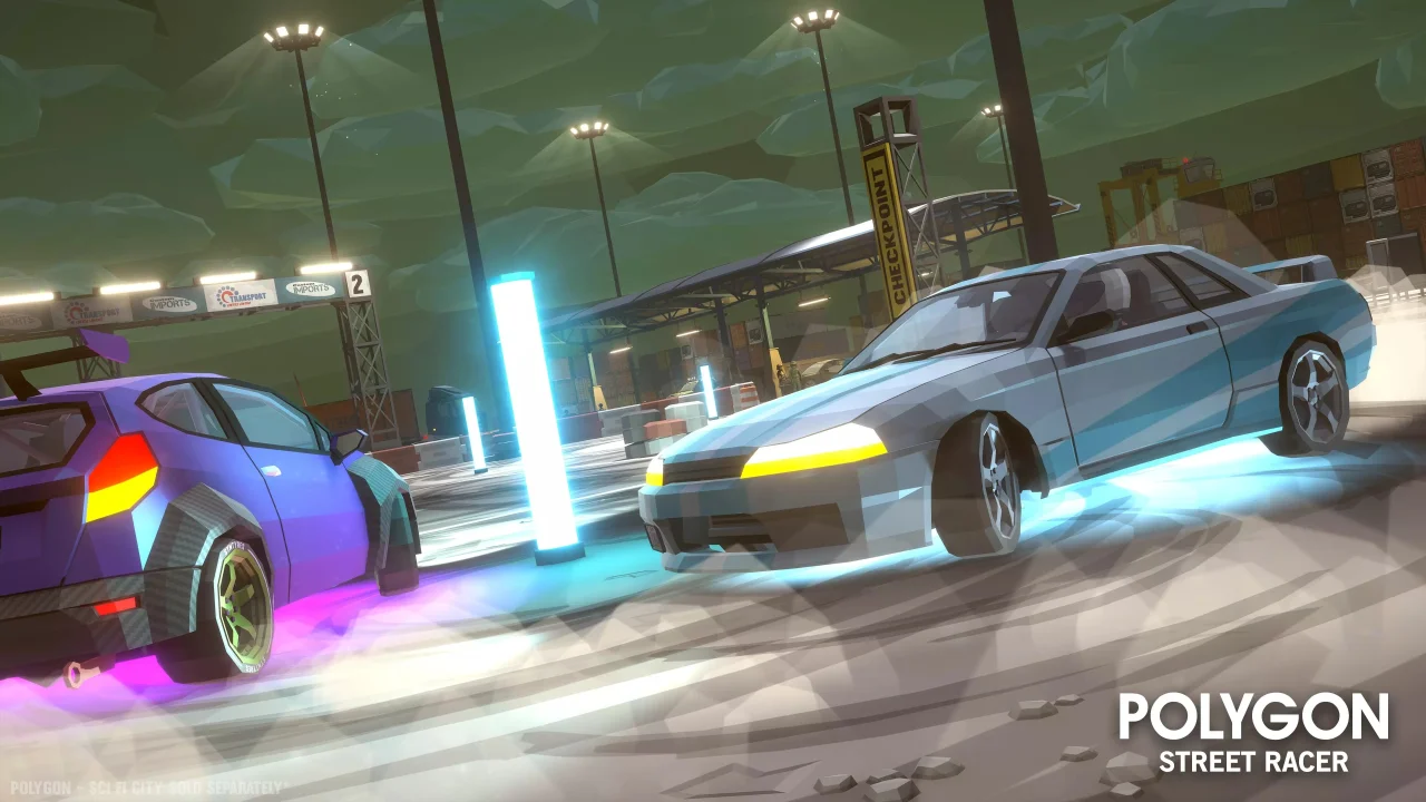 POLYGON - Street Racer - Low Poly 3D Art by Synty — screenshot 5