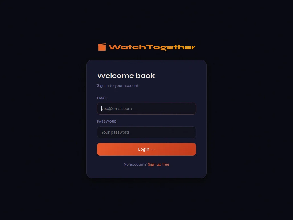 Watchparty — screenshot 1