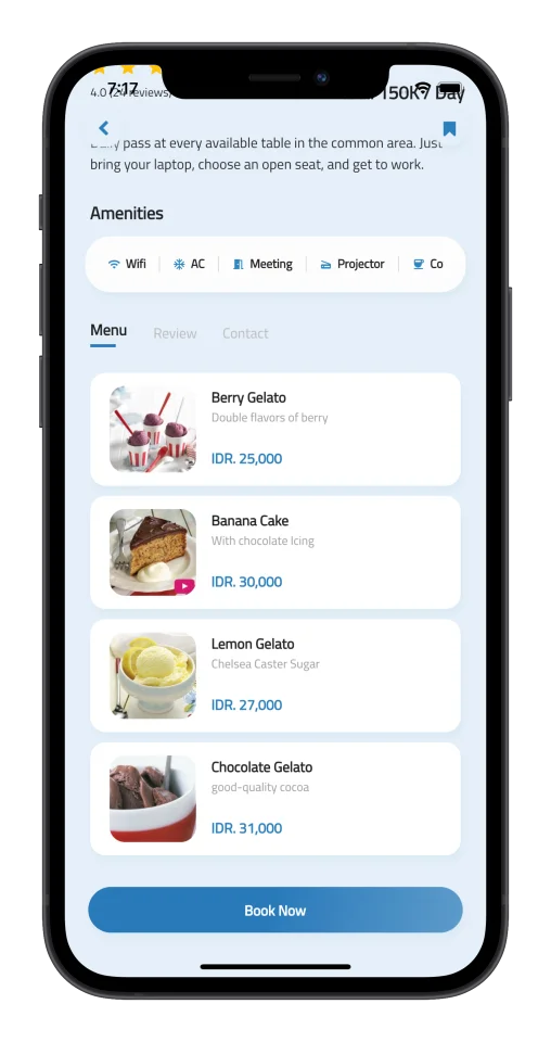 Coworking - Workspace Booking Flutter App with Chat | Web Admin Panel | Google AdMob — screenshot 4