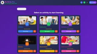 MathKids Pro - Premium React Educational App Template