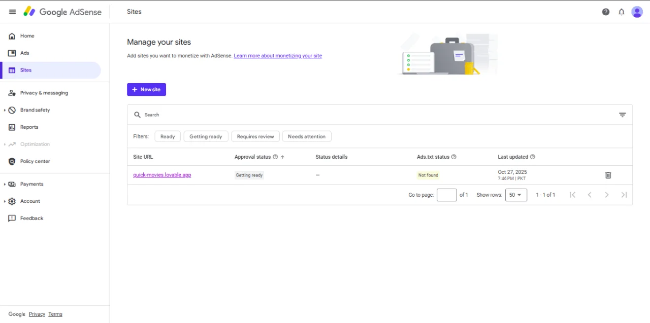 Quick Movie Full Movie Streaming App with AdSense & YouTube Integration (Admin Panel + Auth) — screenshot 8