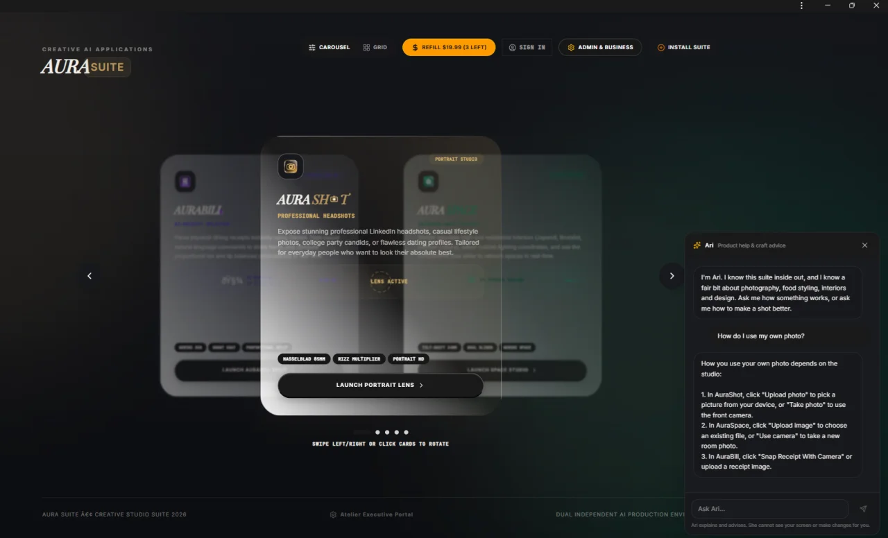 Aura Suite — screenshot 2