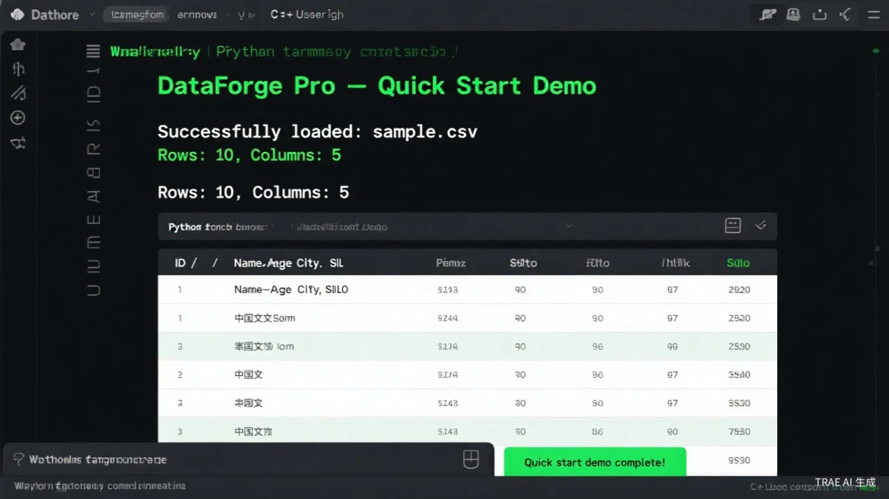 DataForge Pro - Python Data Processing Templates — screenshot 3