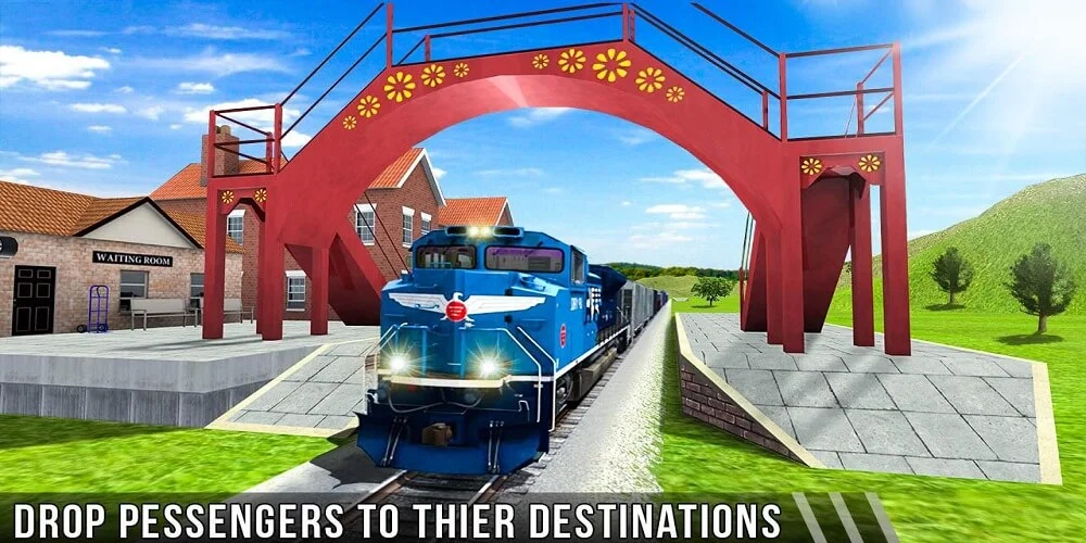Train Simulator New 3D: Bullet Train Games 64 Bit — screenshot 3