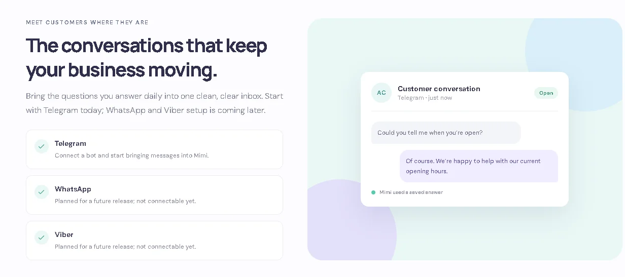 Mimi — screenshot 4
