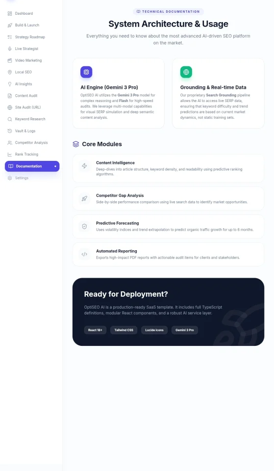 GeminiPress AI Suite - Complete Laravel CMS with AI Content Tools & SEO Optimization — screenshot 3