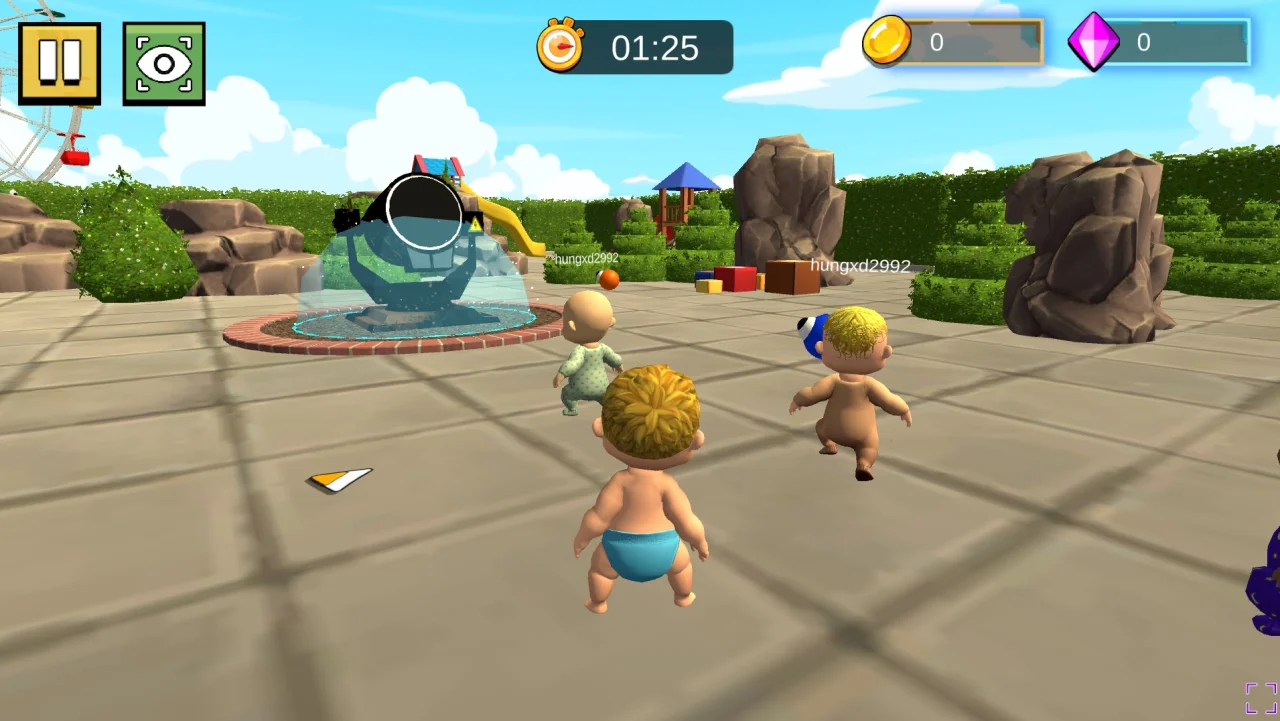Buy Hide Yellow Monster Survivor WebGL Unity 2021.3.30 — screenshot 1
