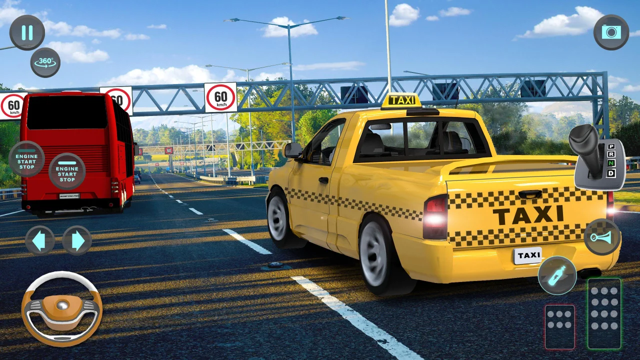 City Taxi Driving Simulator: PvP Taxi Game — screenshot 5