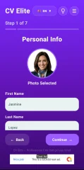 Professional CV Resume Builder Android App with PDF Export and AdMob