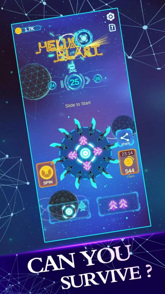 Helix Blast - Space War Defense [Unity 6000] — screenshot 5
