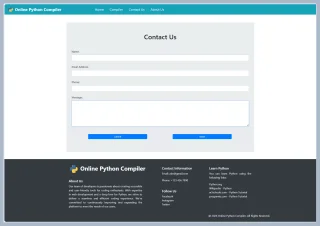 A Online Python Compiler