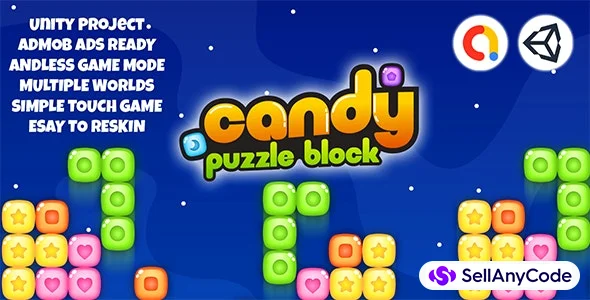 Candy Block Puzzle - Template Game Unity