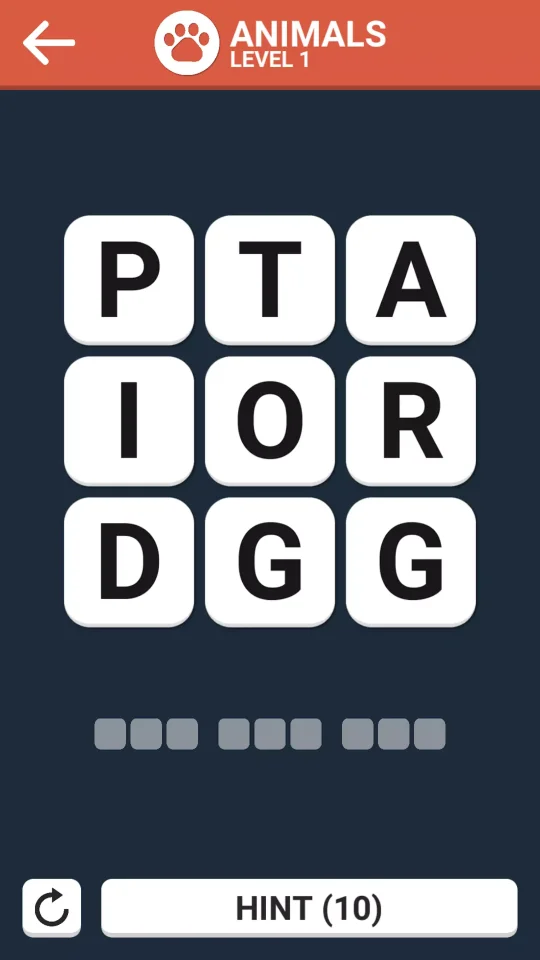 Word Game Unity — screenshot 3